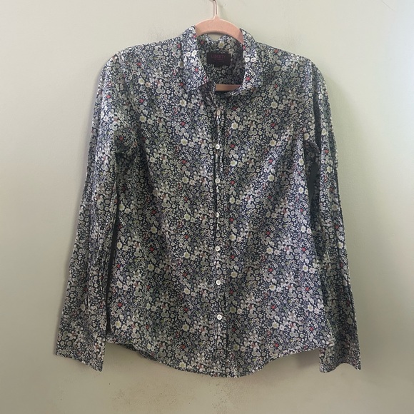 J.crew liberty floral button down 8 - Picture 1 of 4